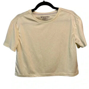 Korsa Micro-Luxe Textured Yellow Top